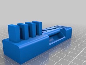 benim usb stick, sd kart tutucu özelleştirilmiş bilgisayar 3d print model - Mito3D