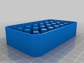aa-case-7x4-top containers customized 3d print model - Mito3D