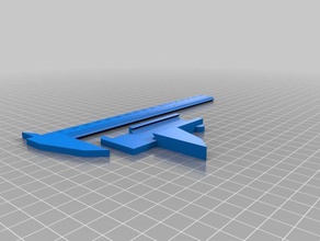 my customized calipers 00 tools 3d print model - Mito3D