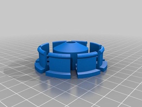 my parametric filament spool hub 608zz bearing 3d printer accessories customized 3d print model - Mito3D
