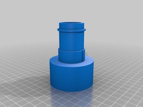 vakum hortum adaptörü parçaları 3d print model - Mito3D