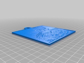timpano 2d art personalizzato 3d print model - Mito3D