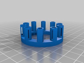 10 pin loom bracelets customized 3d print model - Mito3D