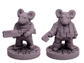 mouse pookah fringers 18mm scale toys games adventure animal boardgame boardgames fairy fantasy fey figure gaming miniature model multiverse pocket tactics rpg science fiction scifi space strategy tabletop wargame wargames wargaming wayfarer 3d print model - Mito3D