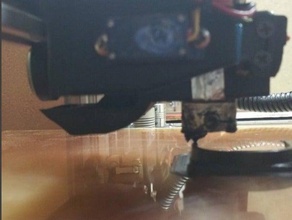 exhaust shroud makerfarm i3v 3d printer extruders abs e3d v6 prusa 3d print model - Mito3D