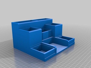 deskorganizer office 3d print model - Mito3D