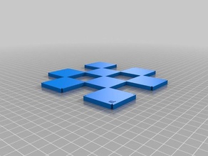 my customized extensible chessboard 3d print model - Mito3D