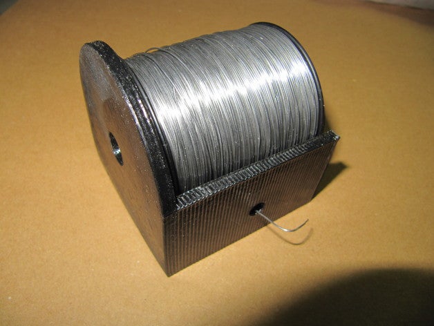soldadura de soporte bobina 1lb kester sn63pb37 50mm la herramienta los titulares cajas 3D print model - Mito3D