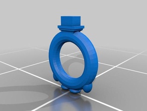 shopkin ring toy game accessories 3d print model - Mito3D
