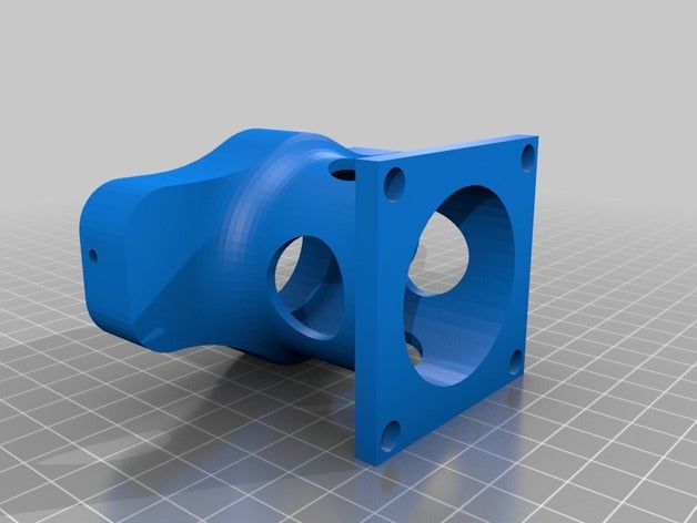 la plupart imprimées cnc axe z de nema 23 montage moteur le bricolage z-axe fixation 3D print model - Mito3D