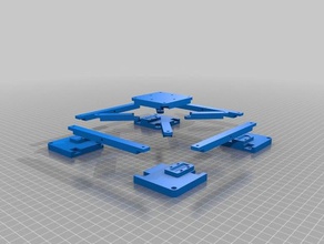 modular de transporte 3d la impresora partes 3d print model - Mito3D