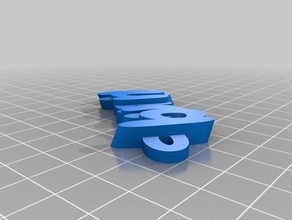 bunny Anahtarlık özelleştirilmiş 3d print model - Mito3D