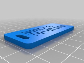 llaves de p&eacuterdida placa organización personalizado 3d print model - Mito3D