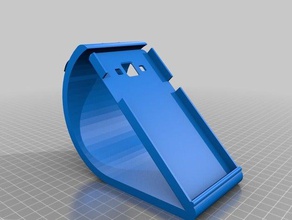samsung glaxy a5 predator stand mobile telefono 3d print model - Mito3D