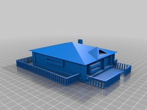 minha casa 3d impressão testes 3d print model - Mito3D