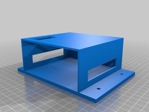 nuc wall mount computer 3d print model - Mito3D