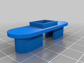 flashforge creator pro logement du bas bouchon 3d de l'imprimante accessoires 3d print model - Mito3D