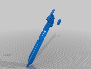 star saber Requisiten 3d print model - Mito3D