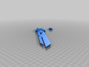 fixed star saber Requisiten 3d print model - Mito3D