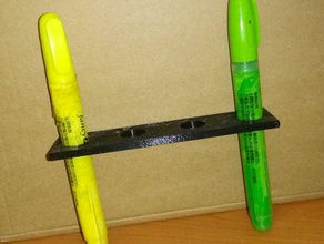 liquid chalk pen holder tool holders boxes 3d print model - Mito3D