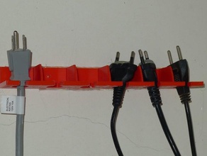 güç kablosu destek aracı sahipleri kutuları 3d print model - Mito3D