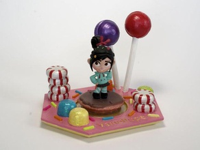disney infinity character base vanellope toys games video game wreck ralph 3d print model - Mito3D