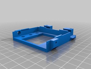 sumobot chassis robotics 3d print model - Mito3D