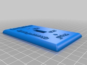 light switch cover 3d printing 3d print model - Mito3D