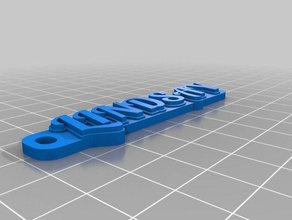 lewis lindsay keychains customized 3d print model - Mito3D