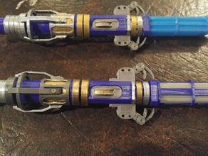 personalize your own compatible sonic screwdriver 12th doctor hell bent props cosplay toy 3d print model - Mito3D