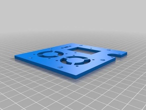 wanhao duplicator i3 control box backplate 3d printer accessories 3d print model - Mito3D