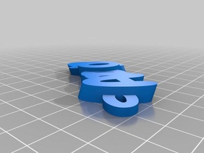 anoop Anahtarlık özelleştirilmiş 3d print model - Mito3D