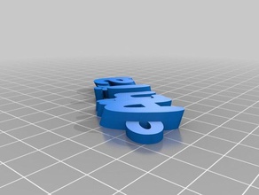 athira Anahtarlık özelleştirilmiş 3d print model - Mito3D