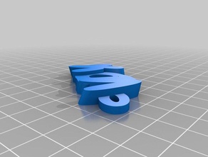 vidya Anahtarlık özelleştirilmiş 3d print model - Mito3D
