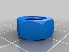 m8 parachoques de frutos secos partes personalizado 3d print model - Mito3D