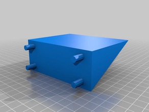 my customized pedestal shelf pegboards organization 3d print model - Mito3D