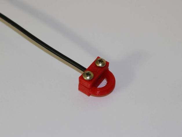 l'extrémité de fil connecteur 3d l'impression l'antenne ham radio 3D print model - Mito3D