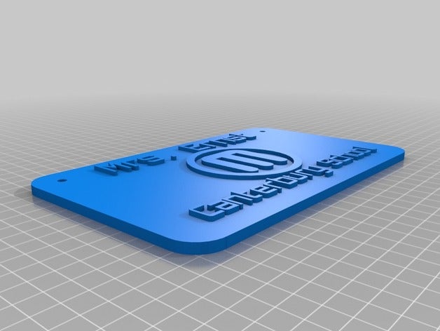 canterbury ernst Zeichen logos angepasst 3D print model - Mito3D