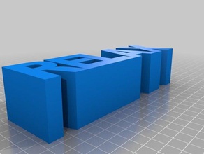 iç tasarım audement rahatla 3d baskı 3d print model - Mito3D