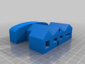 terrell stjulian house2 3d stampa 3d print model - Mito3D