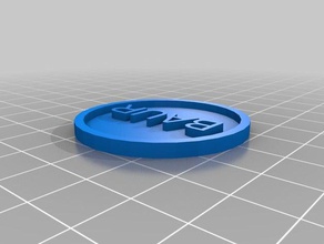 baur munt les pièces de monnaie badges personnalisé 3d print model - Mito3D