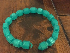 bracelet chaîne les bracelets collier une impression 3d print model - Mito3D