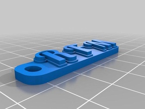 mr llavero de mac llaveros personalizado 3d print model - Mito3D