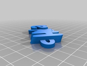 llavero hada Anahtarlık özelleştirilmiş 3d print model - Mito3D