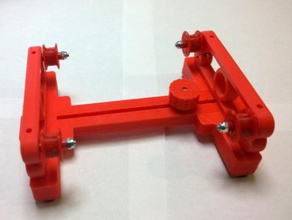 soporte carrete filamento graduable einstellbar filament spool holder 3d drucken 3d print model - Mito3D