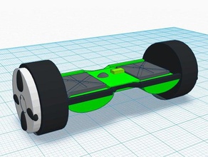 hover board los vehículos 3d print model - Mito3D