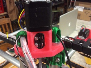 mpcnc z-eixo de tubulação cabo alimentação tampas emt a máquina as ferramentas 235 conduit fim principalmente impresso 3d print model - Mito3D