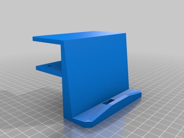 smartphonetablet ikea shelf stand mobile ekby phone holder smartphone tablet 3D print model - Mito3D