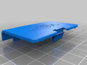 multiple model test fallout perk battery cover mesh 3d printing 3d print model - Mito3D