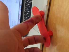 miniature de planche à roulettes les jouets jeux la touche du manche miniatures modèle 3d print model - Mito3D